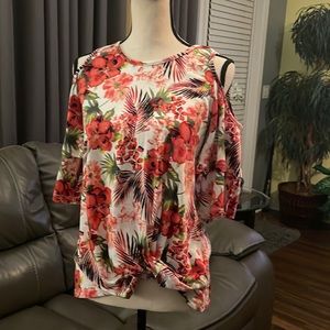 Bright Floral Top by Twelve Months